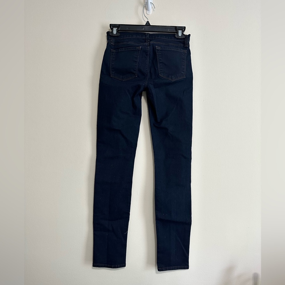 J Brand 811T289 The Pencil Leg Stretch Jeans Ink Wash Skinny Blue Denim Size 25